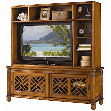 Nevis Media Console & Hutch